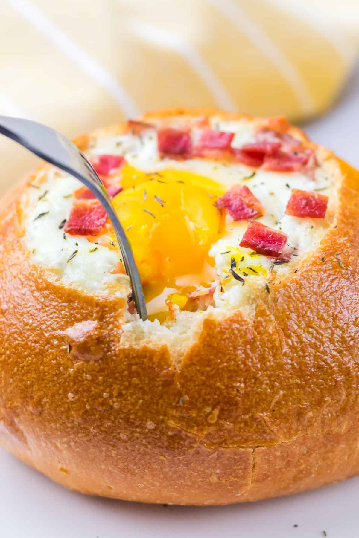 Breakfast Bread Bowls