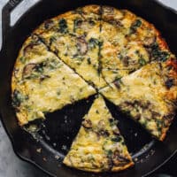 Mushroom Frittata Recipe