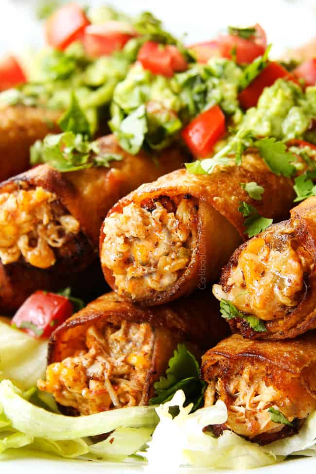 Fried Chicken Flautas Recipe