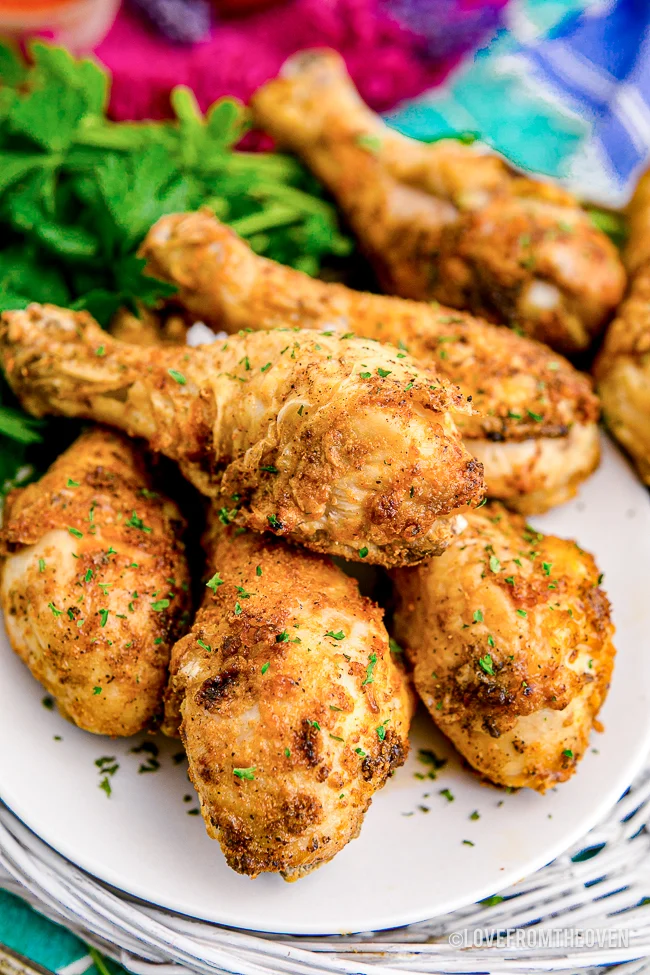 Garlic Parmesan Chicken Drumsticks