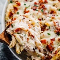 Chicken Bacon Ranch Pasta Bake Recipe