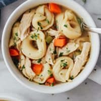 Chicken Tortellini Soup Recipe
