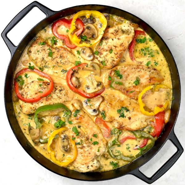 Creamy Chicken Skillet Recipe