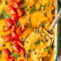 Green Chile Chicken Casserole Recipe