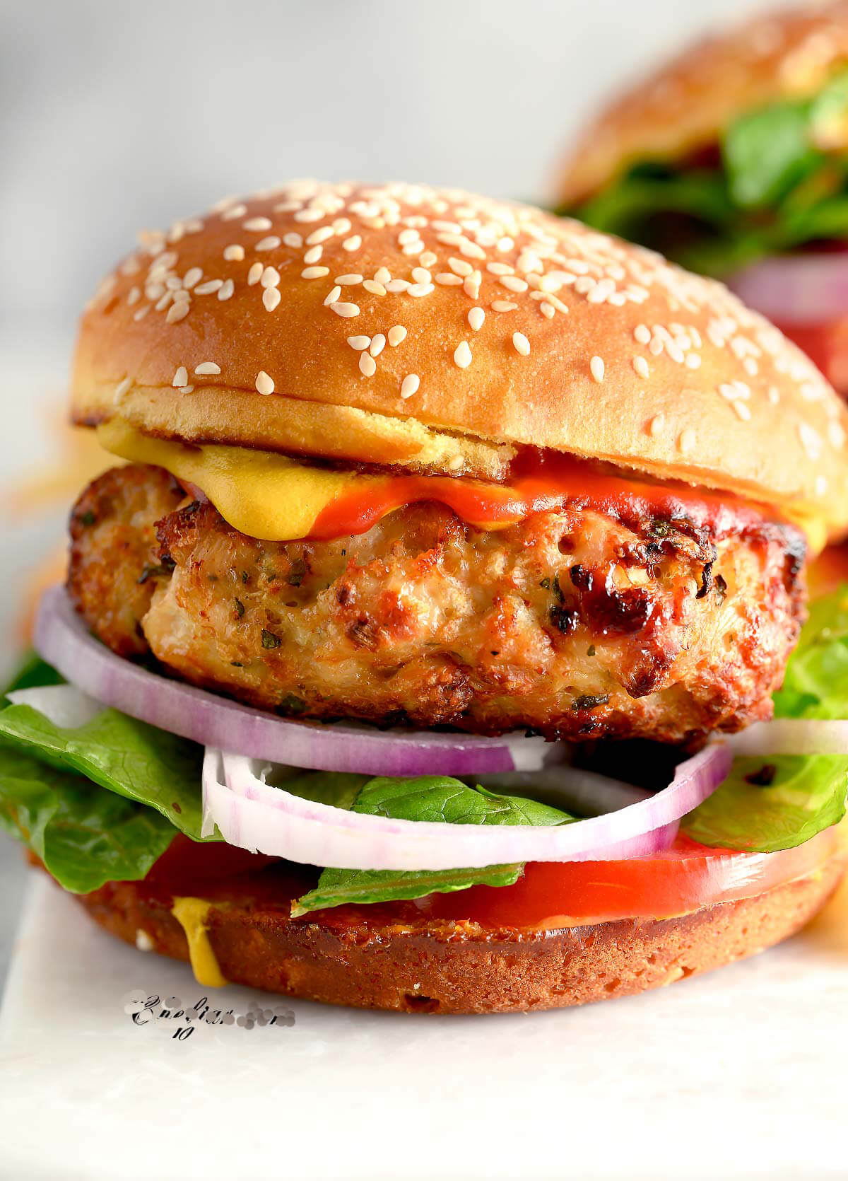 Juicy Stovetop Chicken Burgers Recipe