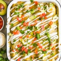 Healthy Chicken Enchiladas Recipe