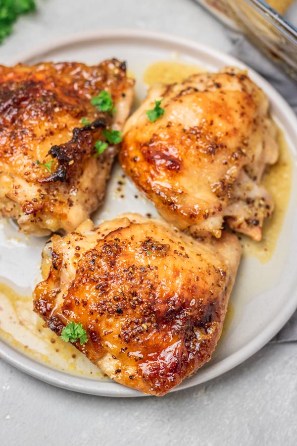 Honey Mustard Chicken Thighs Recipe