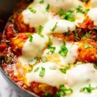 Italian Baked Chicken Meatballs Recipe