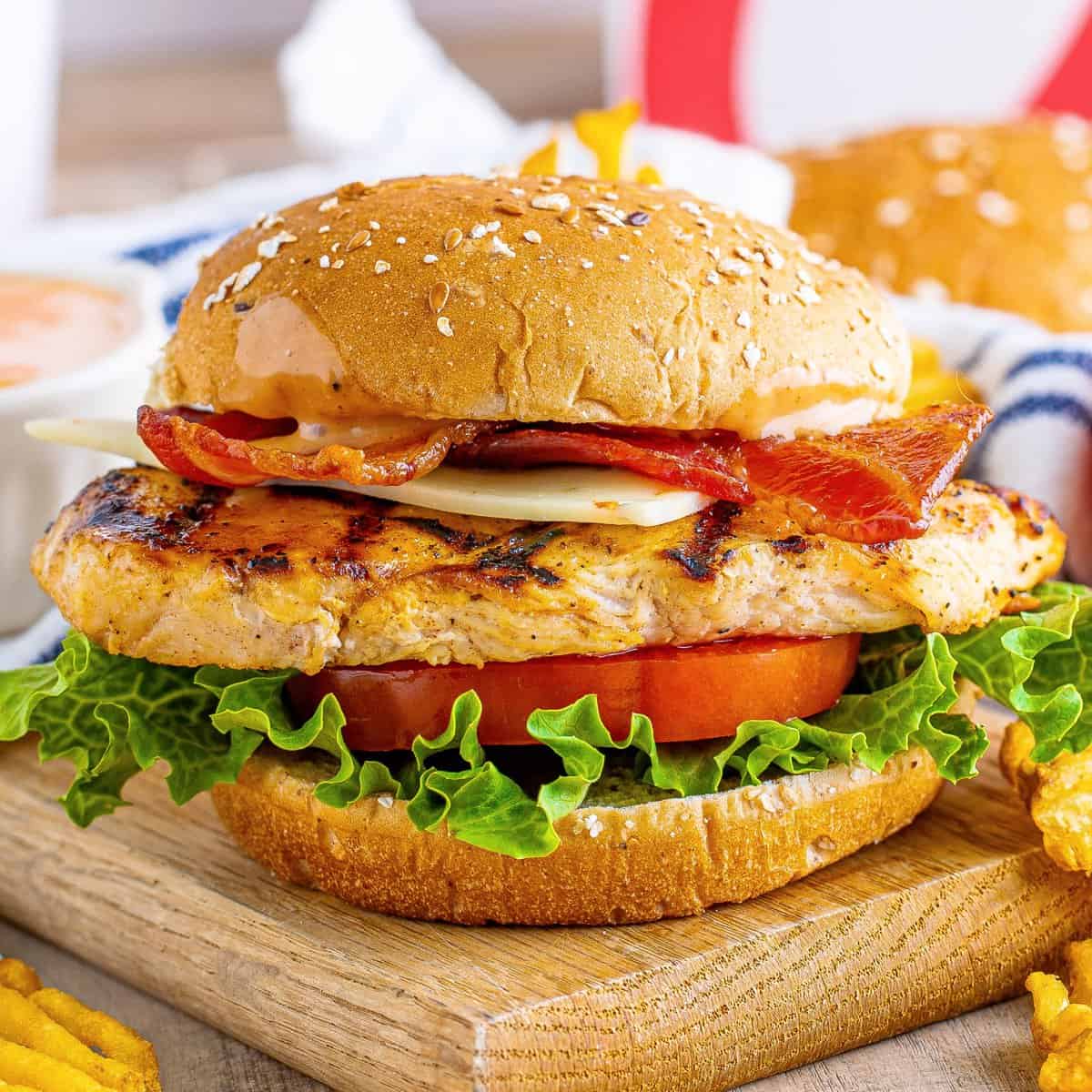 Grilled Chicken Sandwiches Recipe