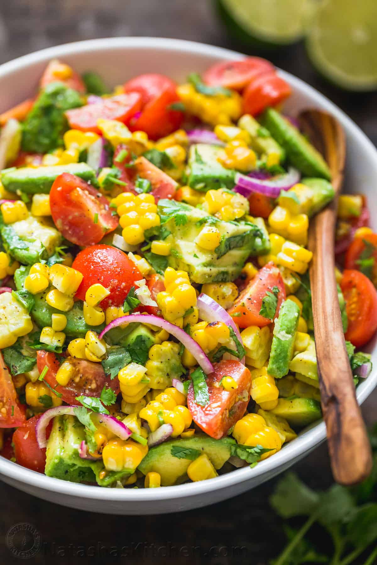 AVOCADO CORN SALAD (10 MINUTES!)
