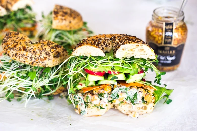 Herby Chickpea Salad Sandwich