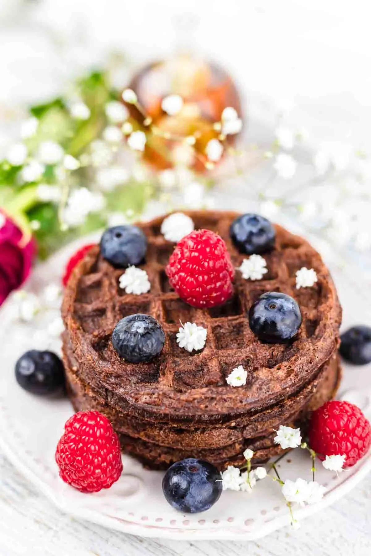 KETO CHOCOLATE CHAFFLE RECIPE