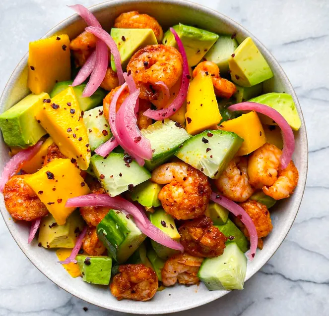 SHRIMP AVOCADO SALAD