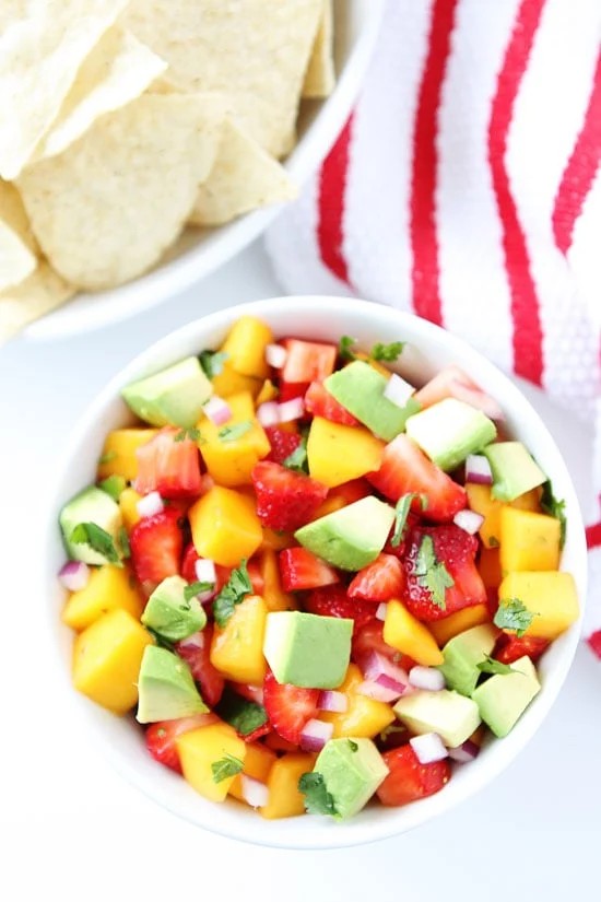 Strawberry Mango Salsa