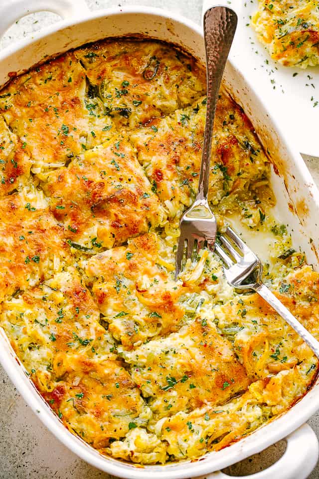 CHEESY YELLOW SQUASH CASSEROLE RECIPE