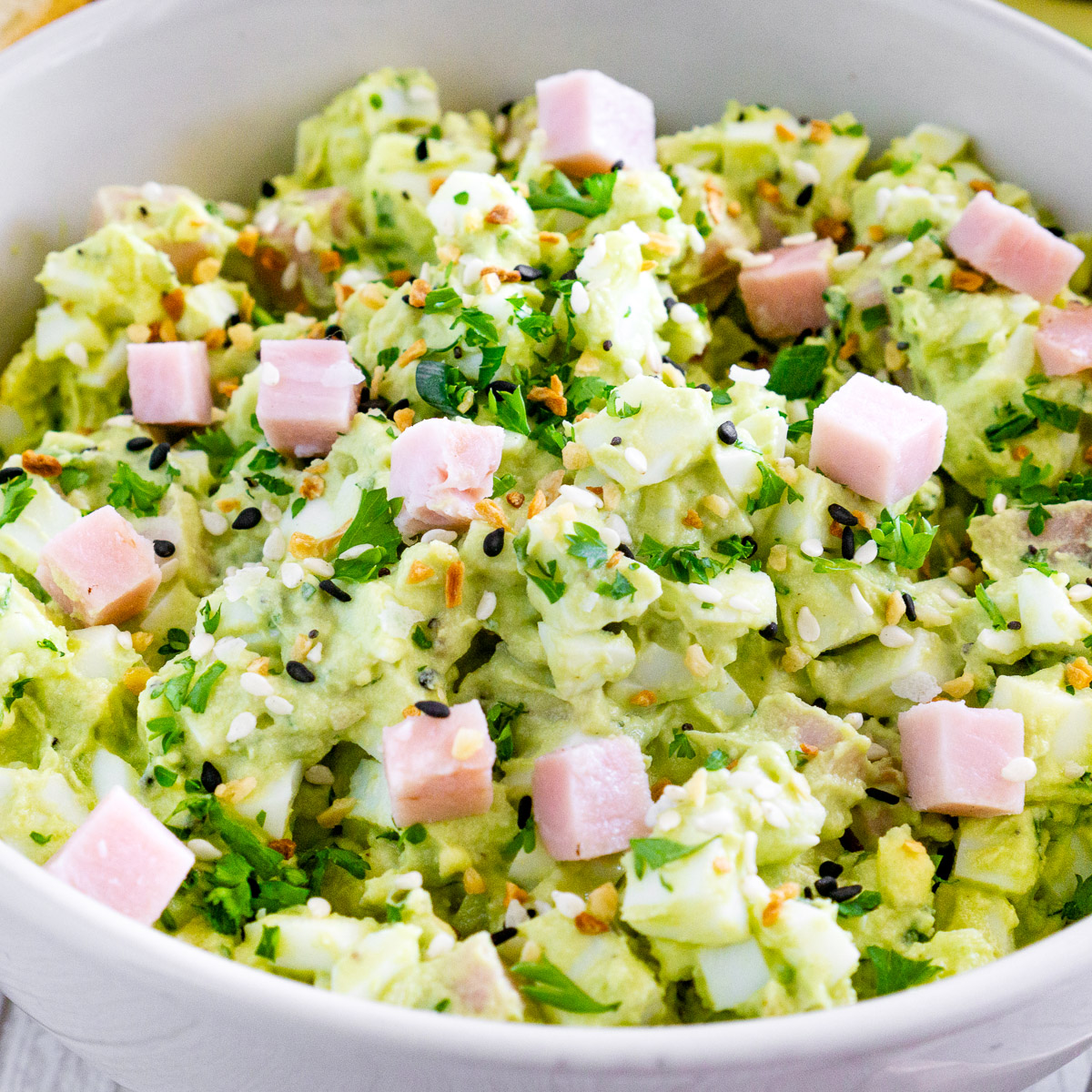 AVOCADO EGG SALAD WITHOUT MAYO (10 MINUTES!)