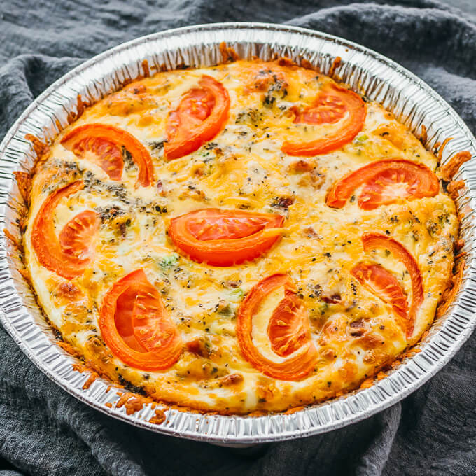 INSTANT POT CRUSTLESS QUICHE RECIPE