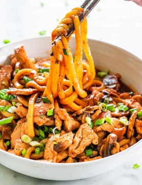 Hoisin Chicken Udon Noodles