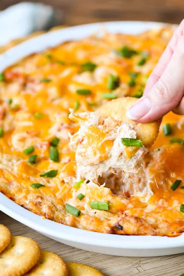 HOT CRAB DIP RECIPE (EASY & CREAMY!)