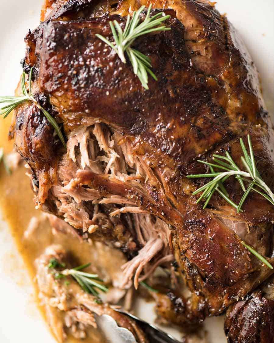 Slow Cooker Leg Of Lamb