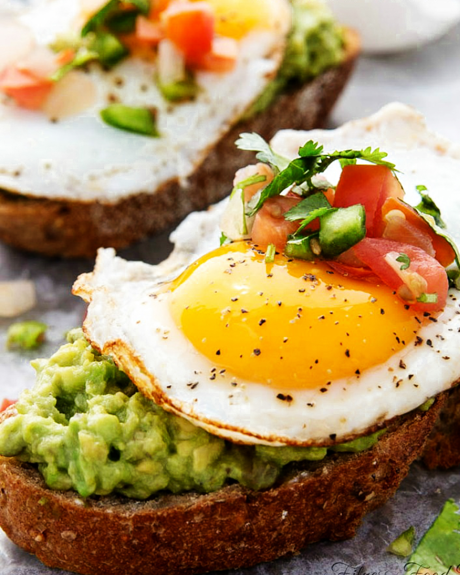 Upgraded Ham and Cheese Avocado Toast