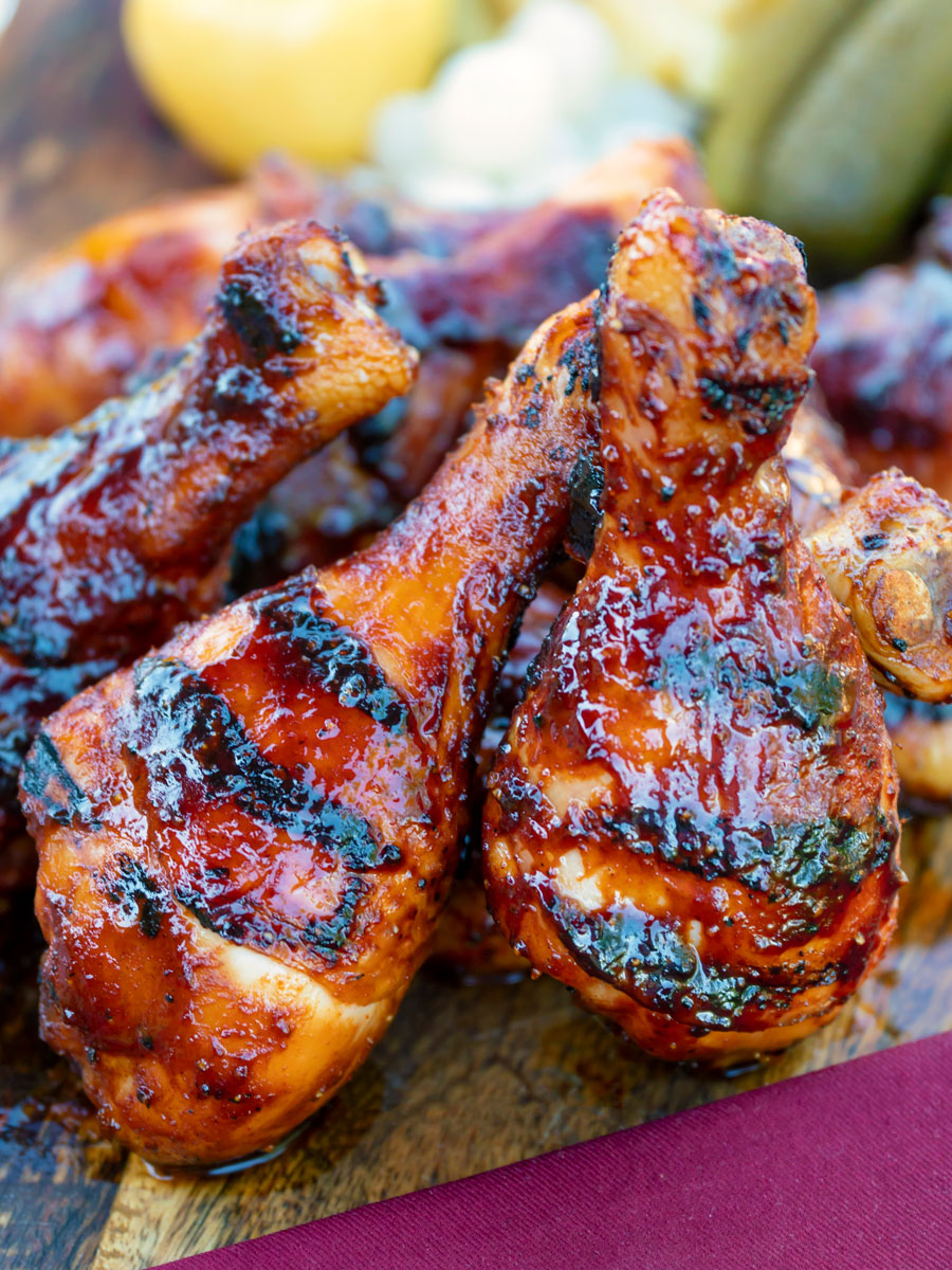 Beer and Honey BBQ Chicken Drumsticks