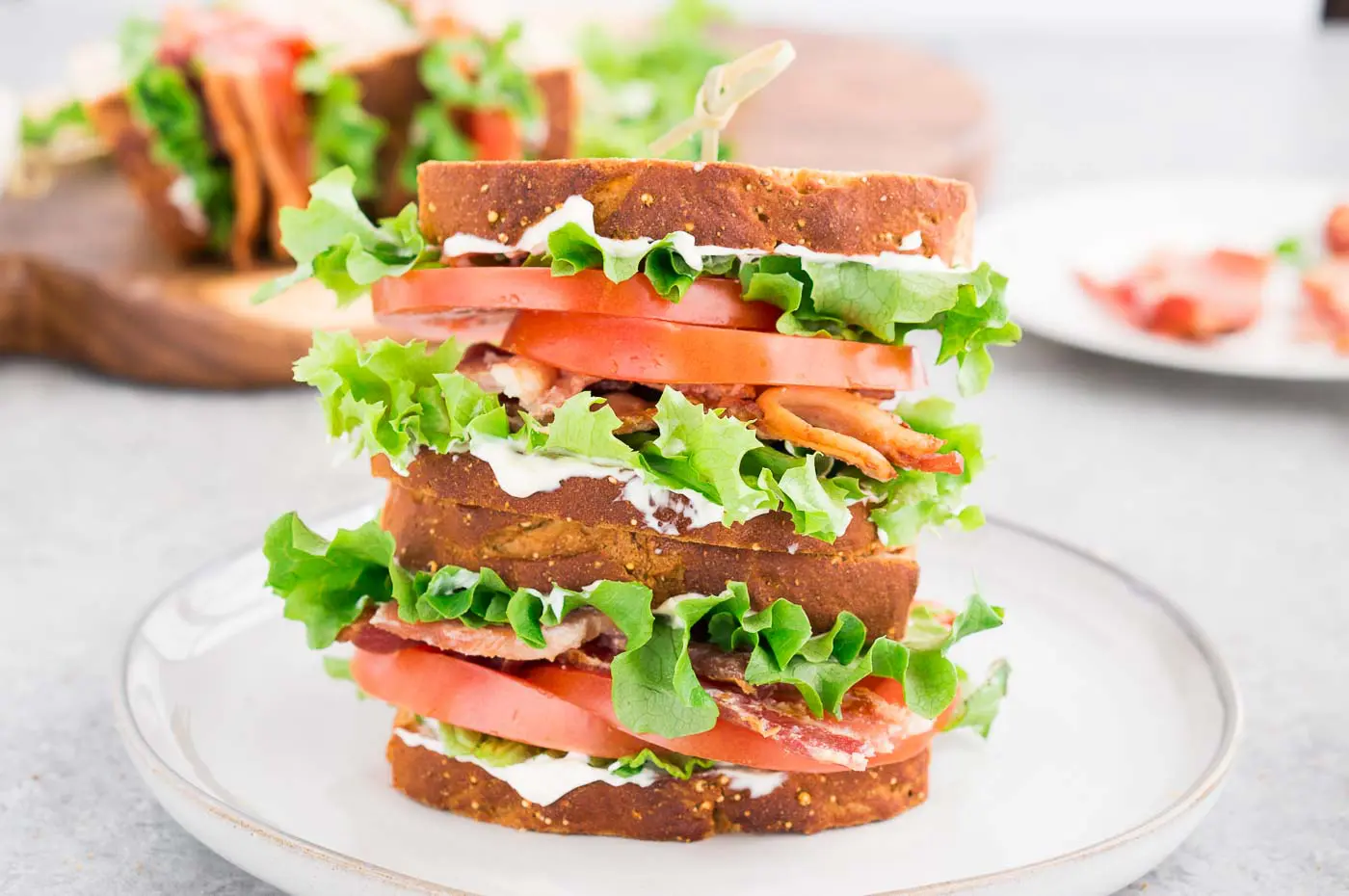 BLT Sandwich with the Best Sauce