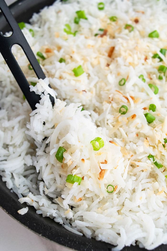 easy coconut milk rice