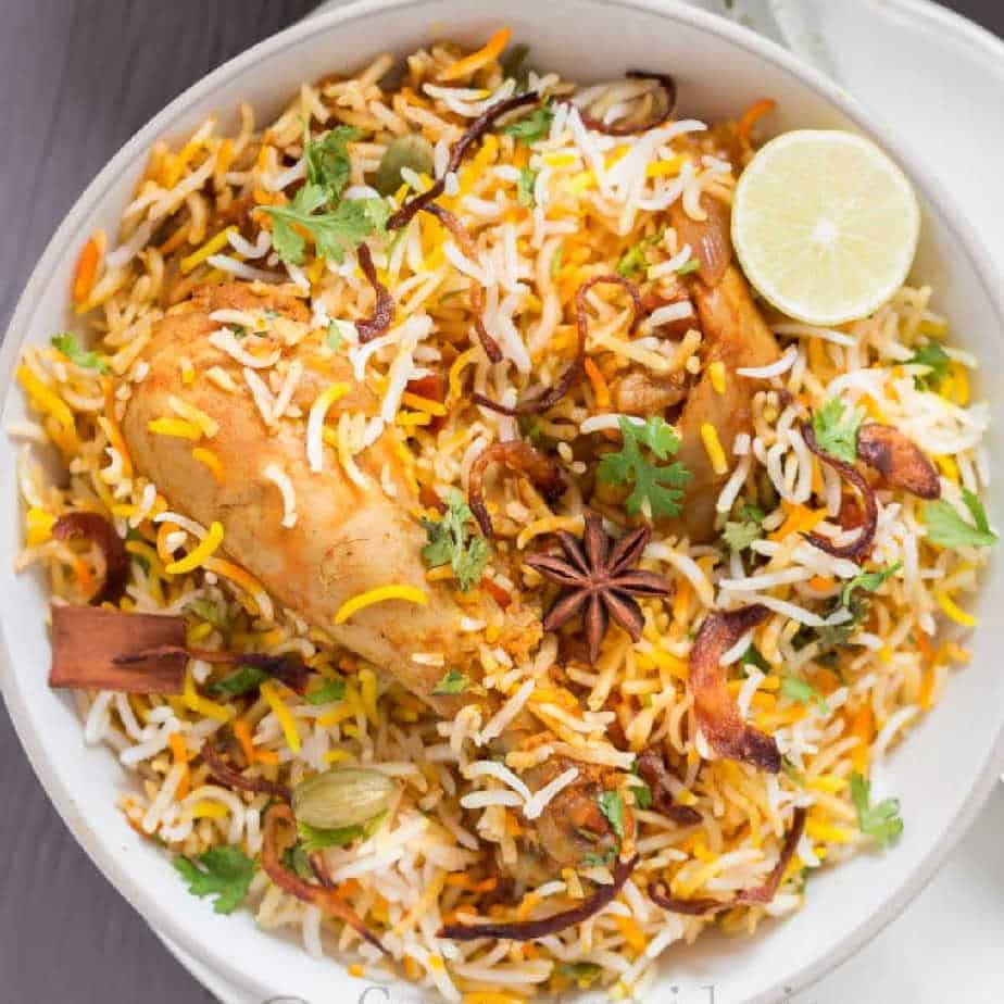 CHICKEN DUM BIRYANI
