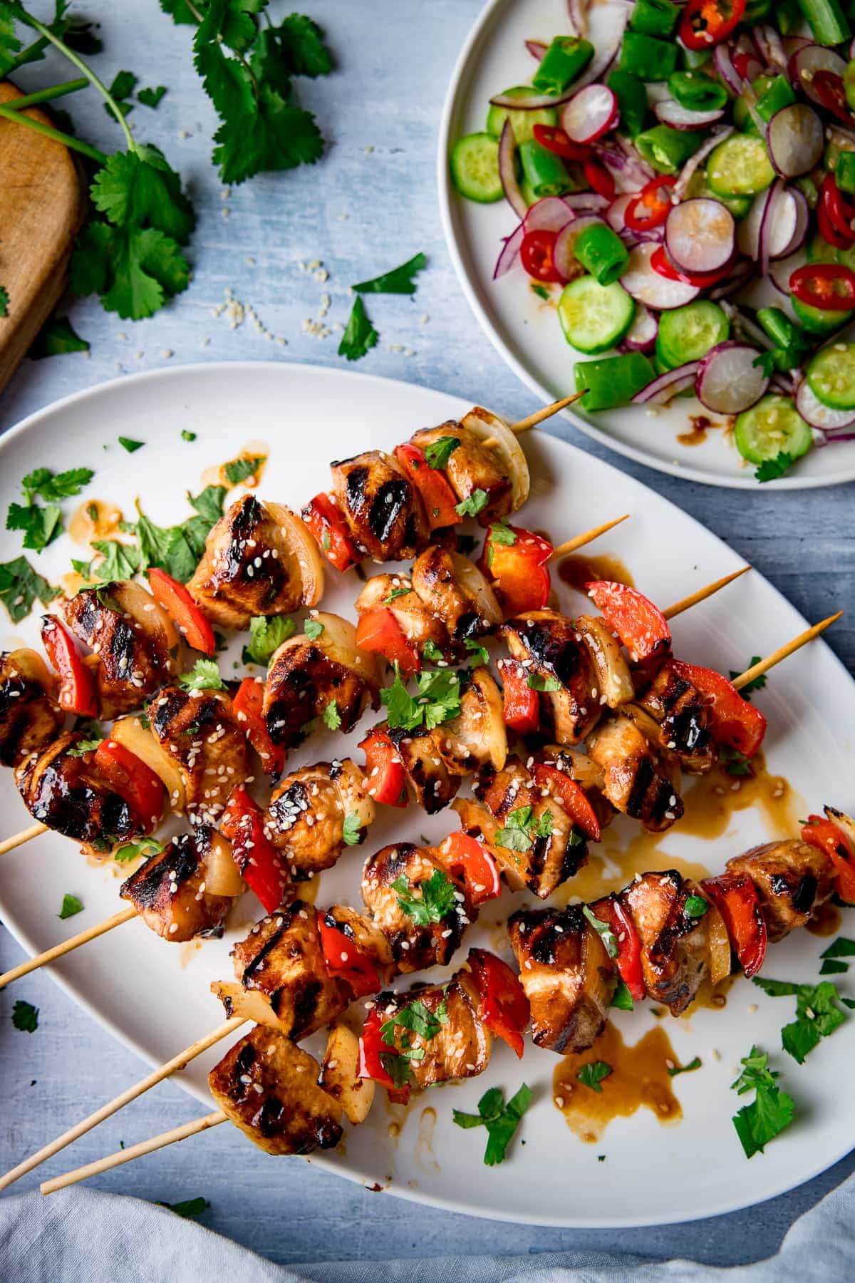 BBQ CHICKEN KEBABS