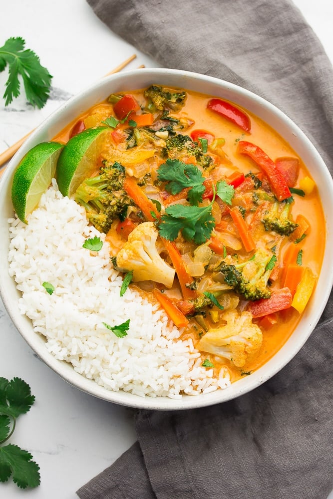 Red Thai Vegan Curry