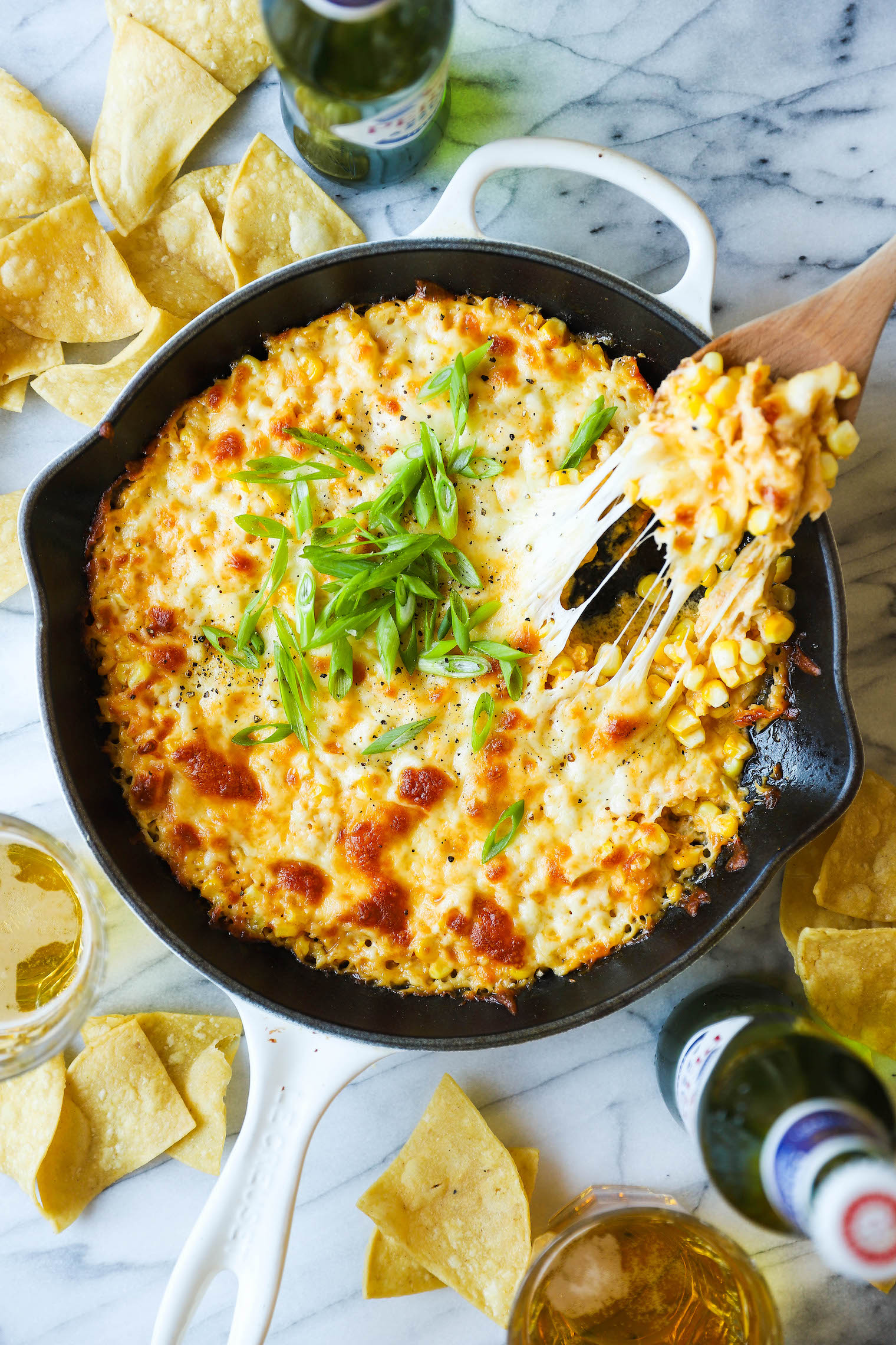 Cheesy corn bake