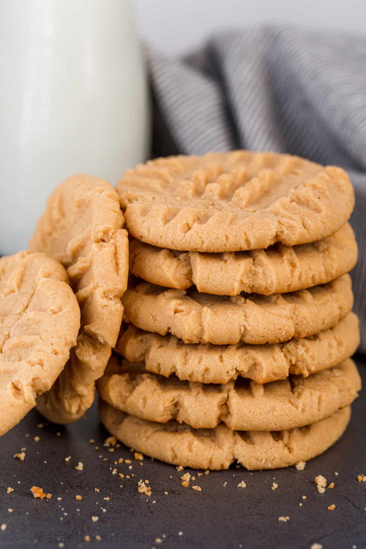 Crunchy Peanut Butter Cookies