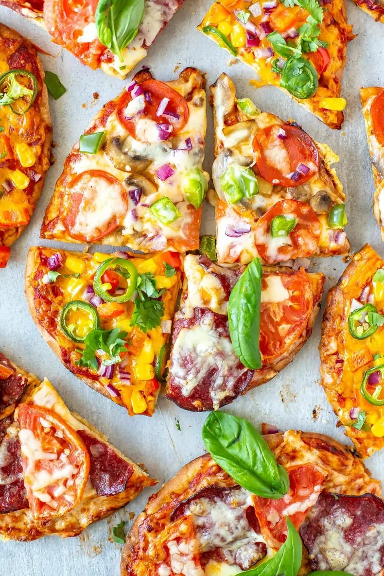 The Best Pita Pizza {3 Ways!}