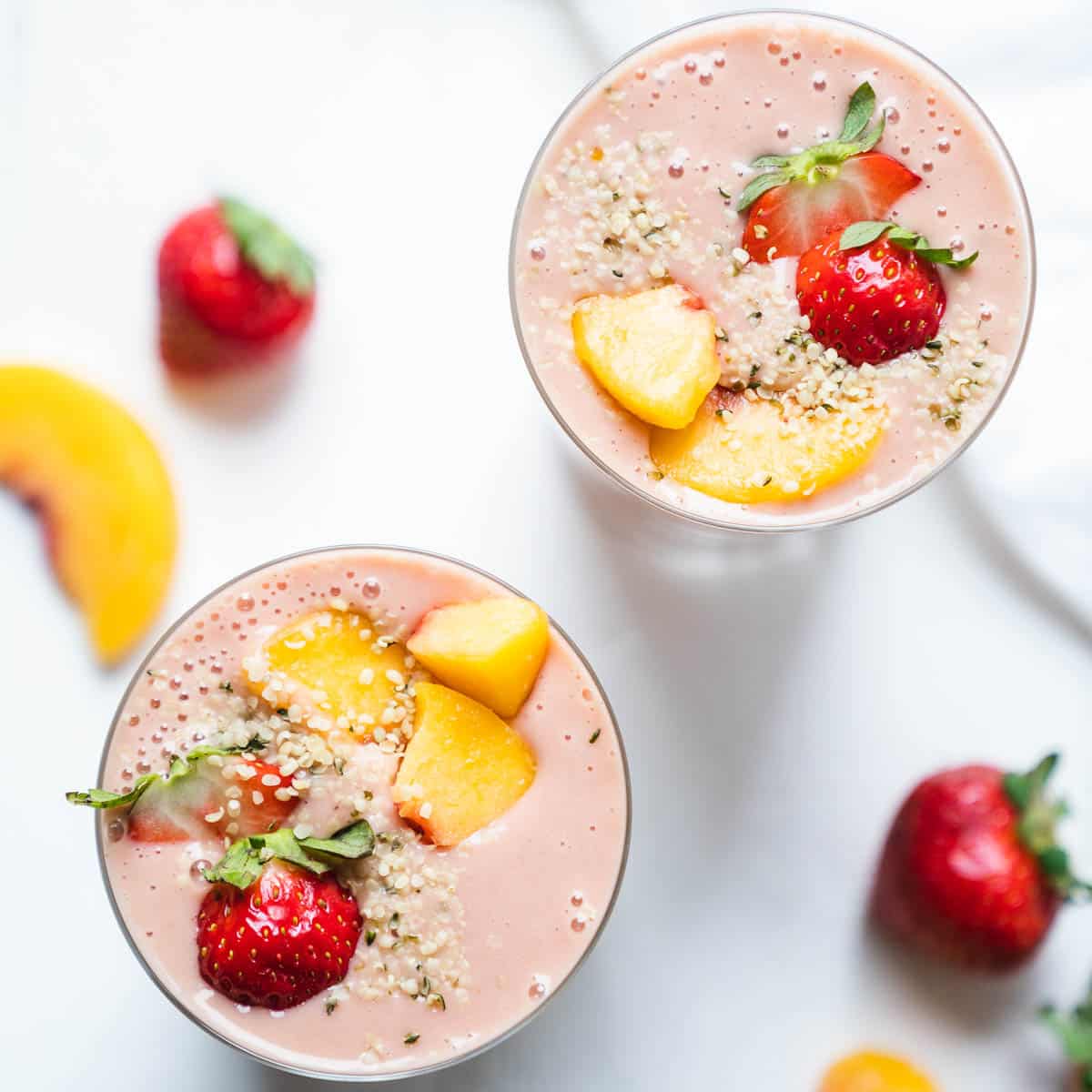 Strawberry Peach Smoothie