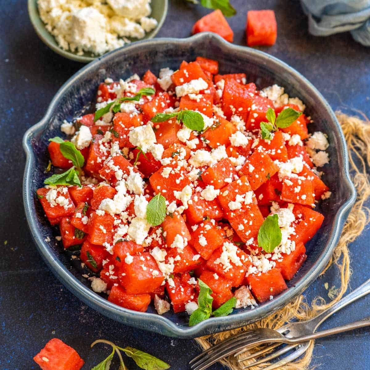 WATERMELON SALAD RECIPE