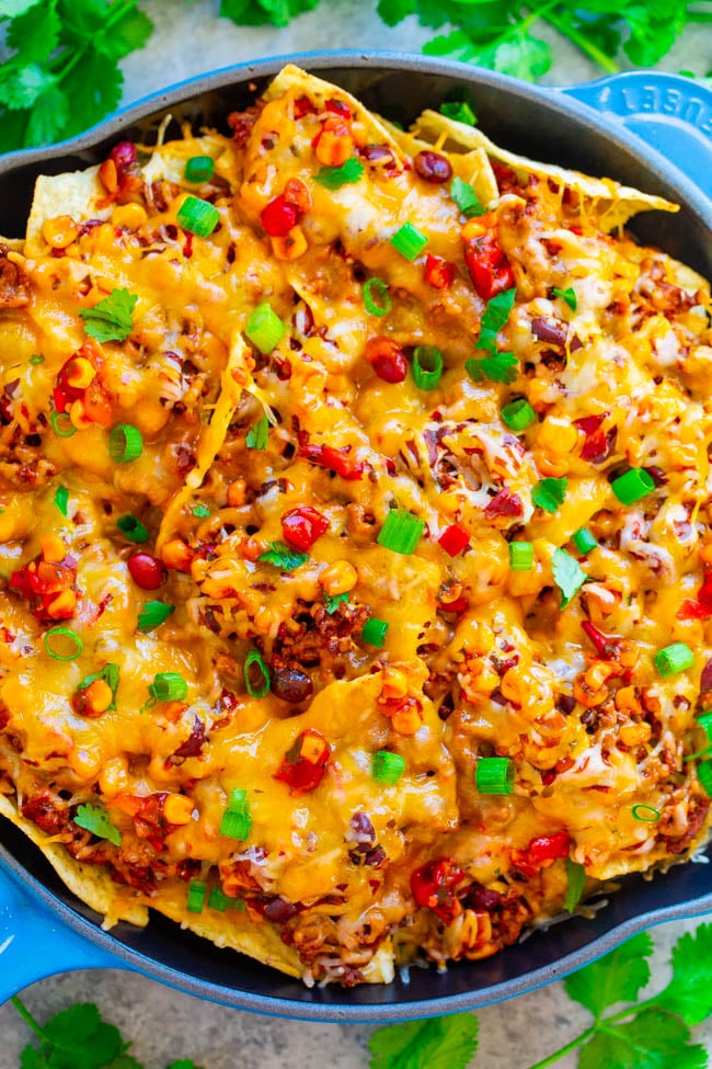 One-pot nacho bake