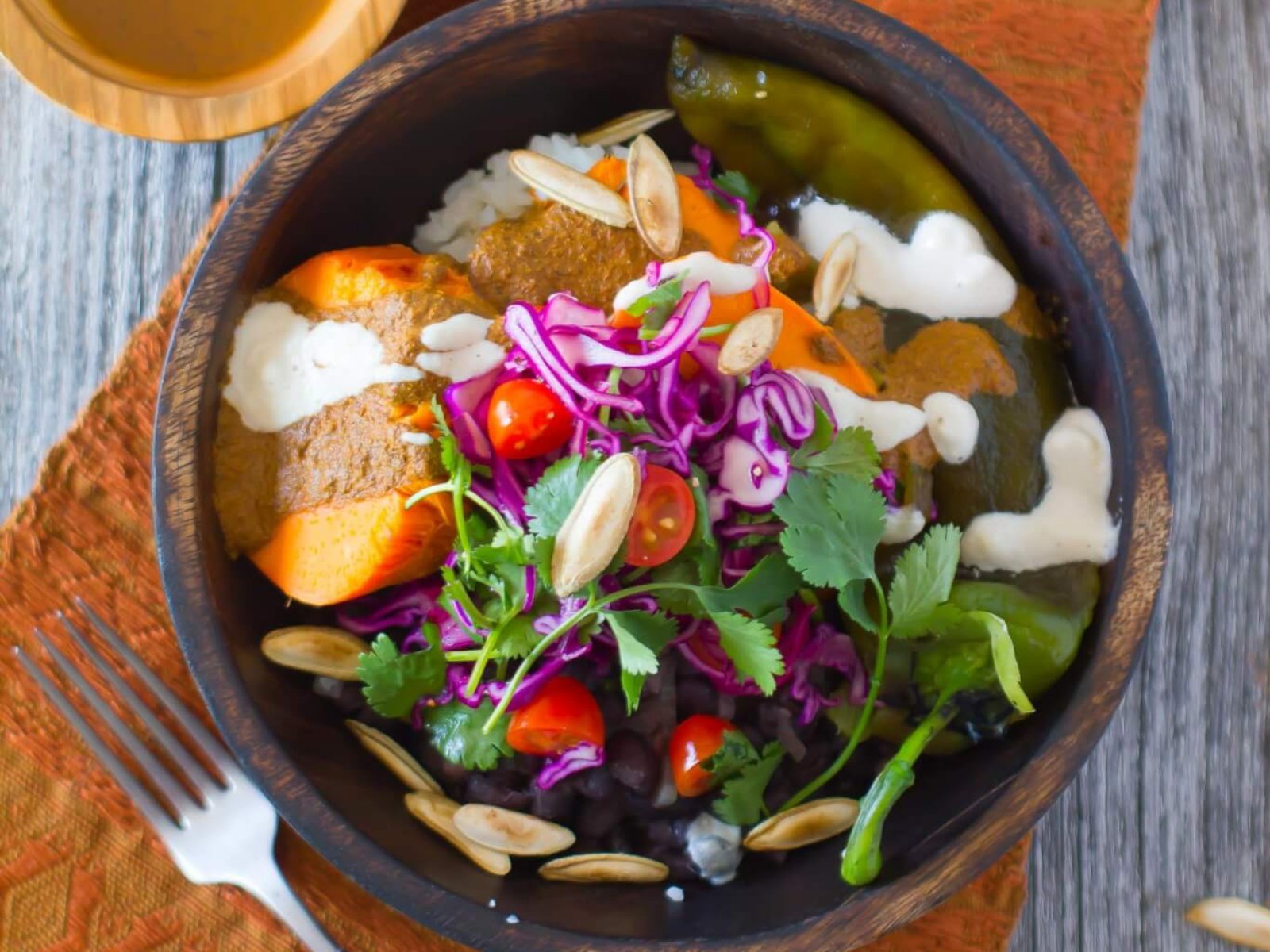 Spicy Mexican Oaxacan Bowl