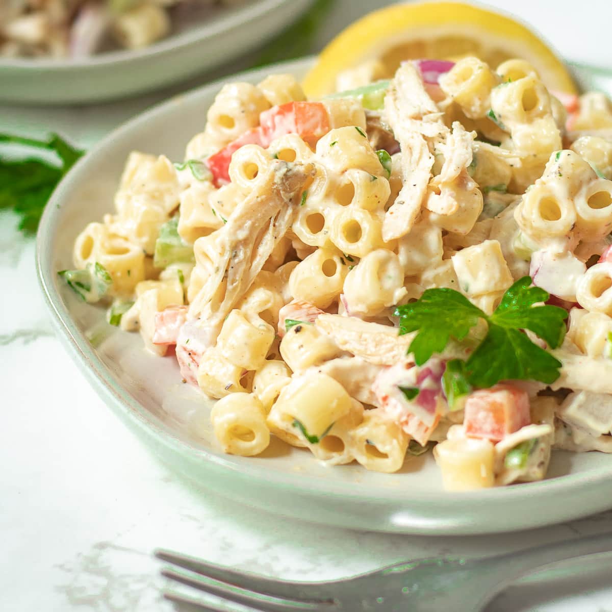 CHICKEN MACARONI SALAD