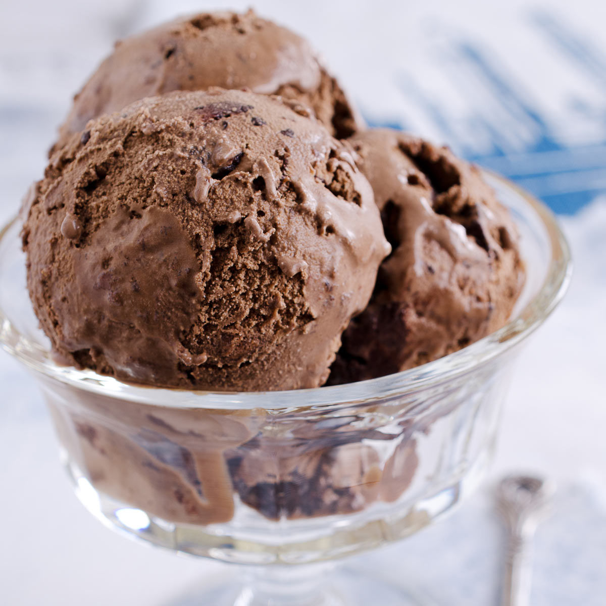 Chocolate Ice Cream with Ceylon Cinnamon