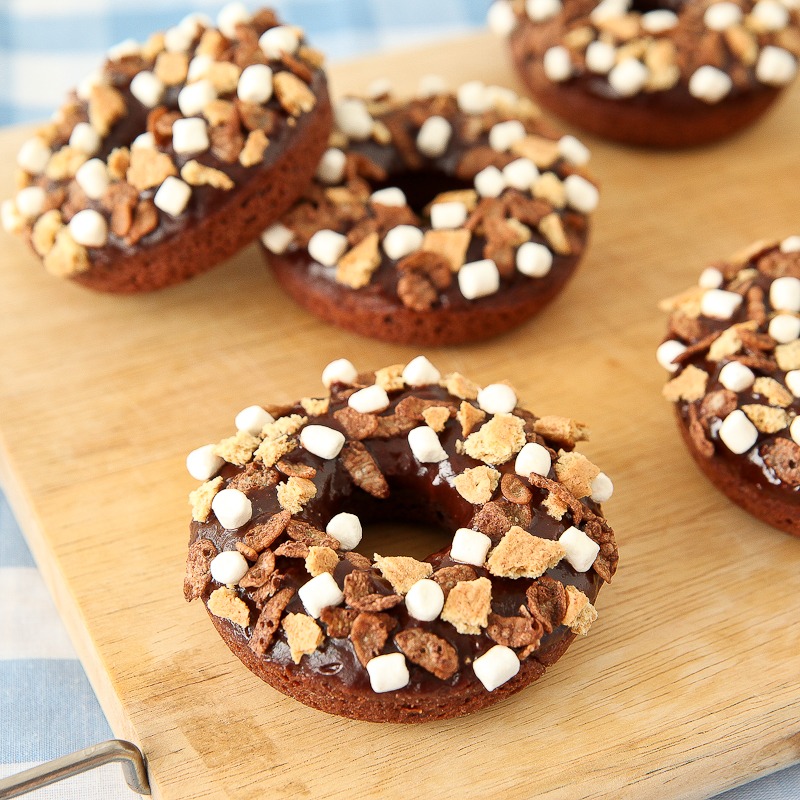 S’MORES DONUTS