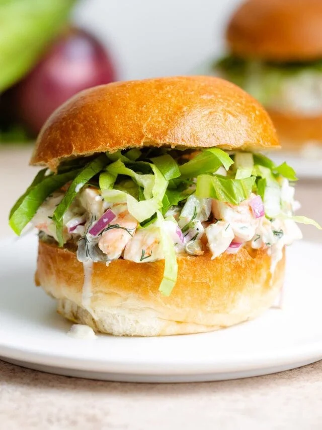 Shrimp Sandwiches (aka Easy Entertaining)