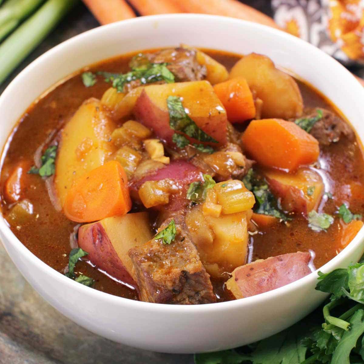 Moroccan Lamb Stew with Couscous