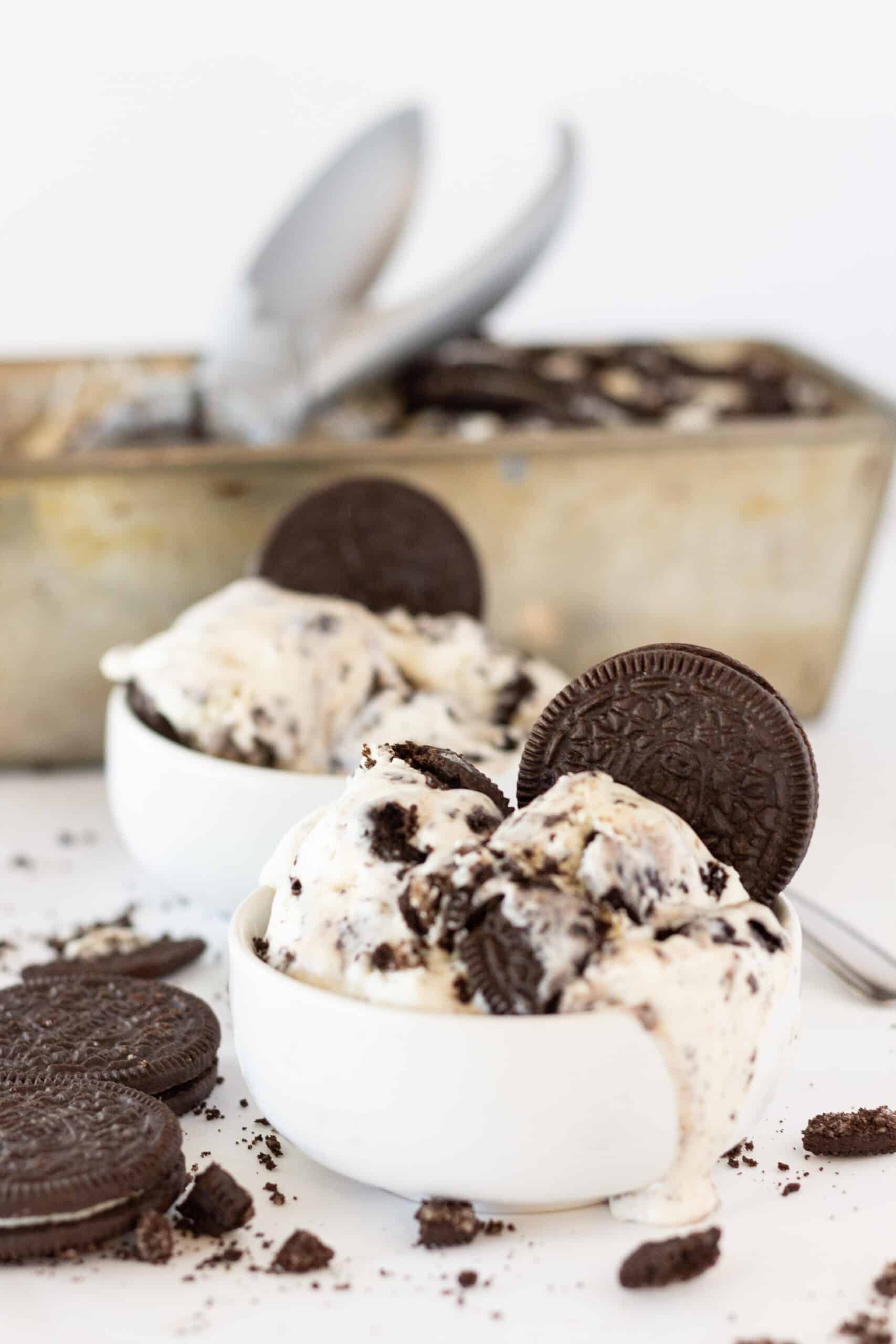 Homemade Oreo Cookie Ice Cream Recipe