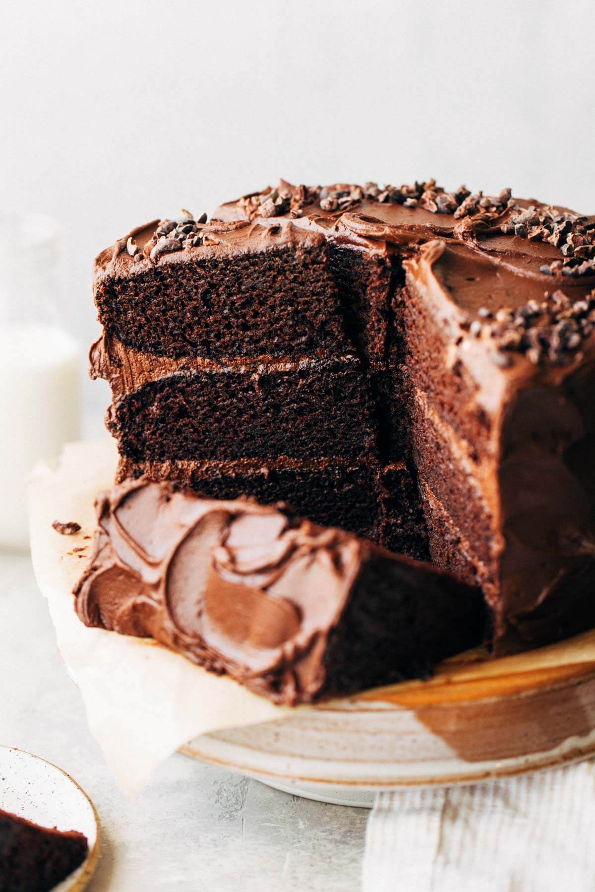 Vegan chocolate cake